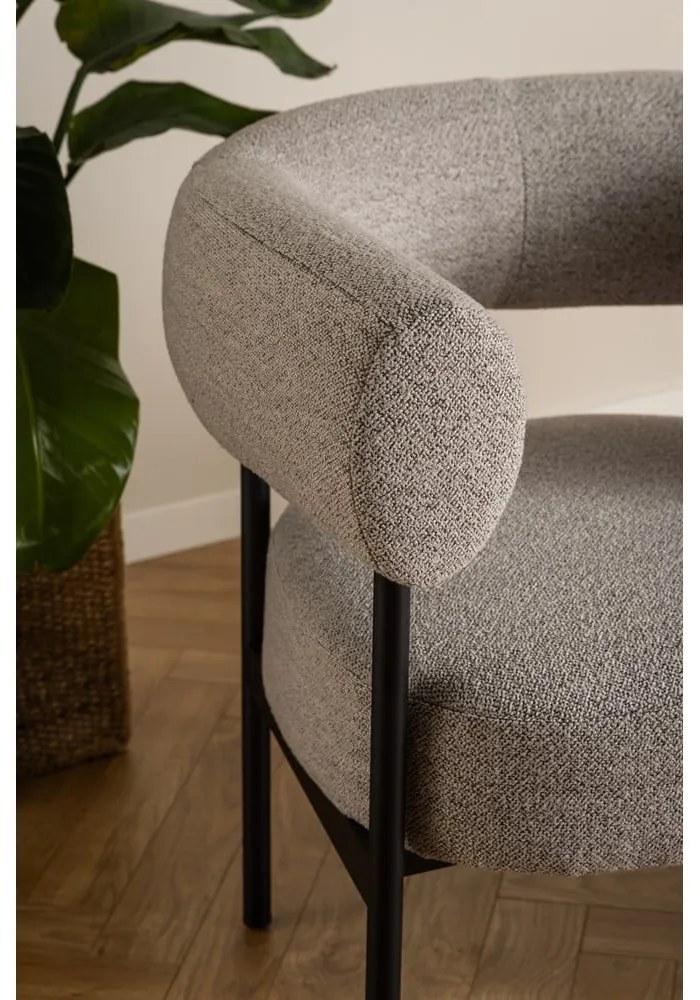 Bézs buklé fotel Oakfield – Actona