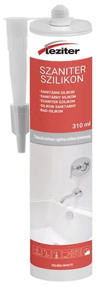 Leziter szaniter szilikon fehér