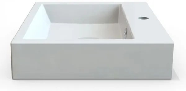 Sapho - Ráépíthető mosdó ORINOKO 50x42 cm márvány/fehér