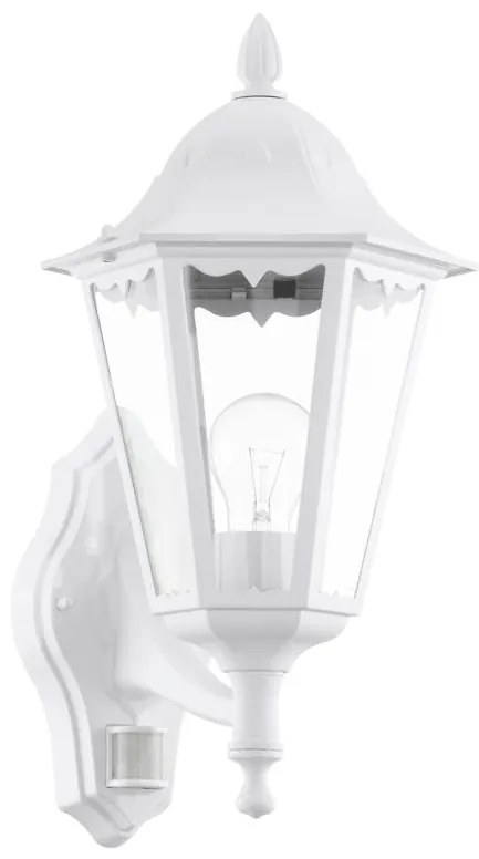 Eglo Eglo 93447 - Kültéri Fali lámpa érzékelővel NAVEDO 1xE27/60W/230V EG93447