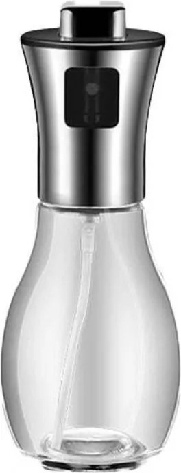 Olaj adagoló permetezővel 200 ml - ezüst