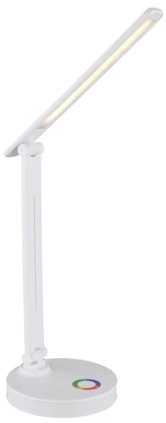 Globo 58445W - GERALDO LED RGBW asztali lámpa, dimmelhető, 5W+2W