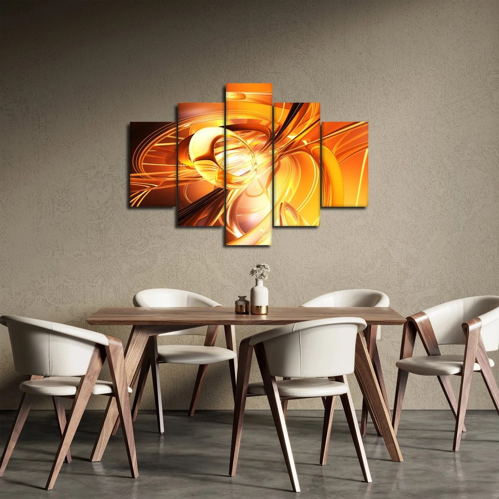 Absztrakciós kép (150x105 cm)