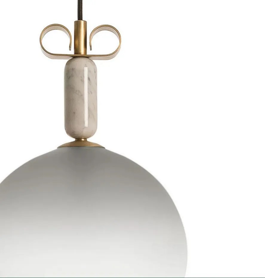 IL FANALE N16L30 BON TON Egyágú Függesztett Lámpa Üveg E14 IP20