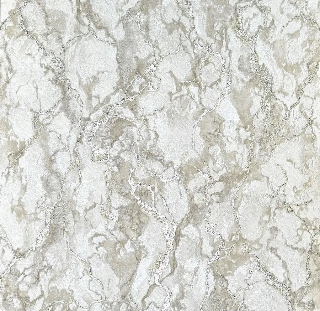 Márvány Kő Tapéta Arany Kopásokkal, Vlies Alapon