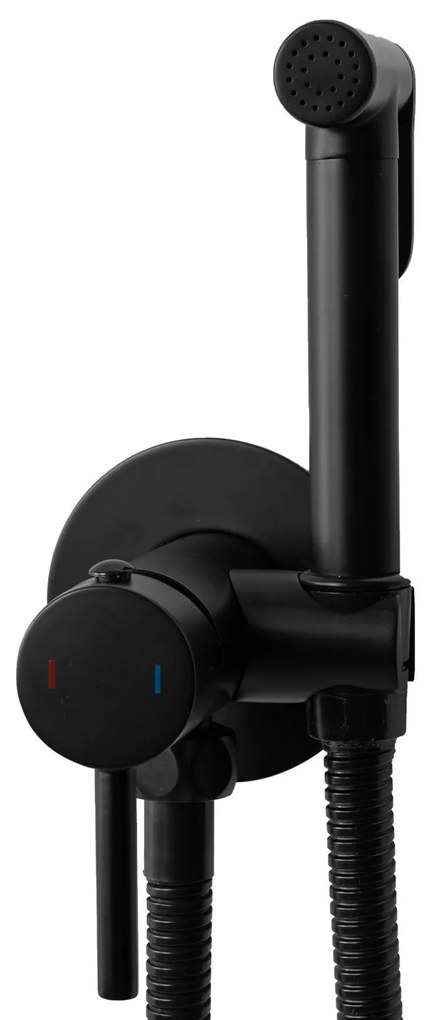 Rea  Lungo Loop black süllyesztett bidé csaptelep