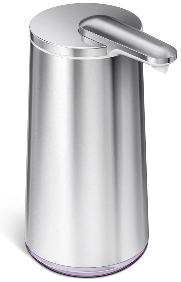 Szürke acél automata szappanadagoló 266 ml - simplehuman