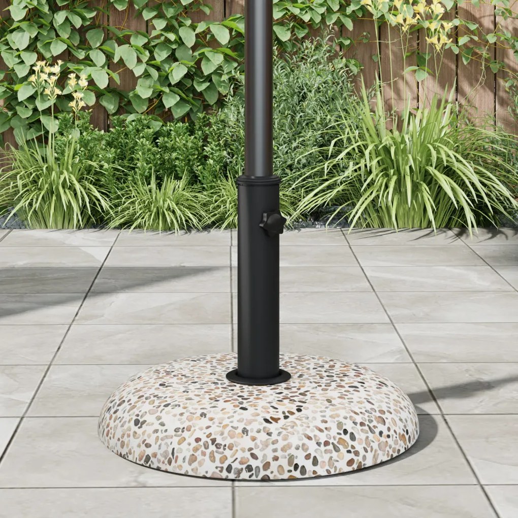 Napernyő alap 37/42/52/58mm pólusokhoz Multiszinű Beton 20 kg