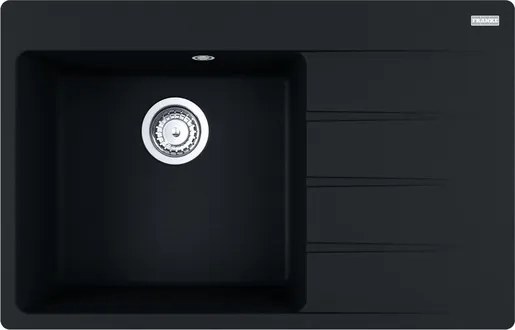 Mosogató Franke Centro CNG 611-78 TL/2 Onyx, balra