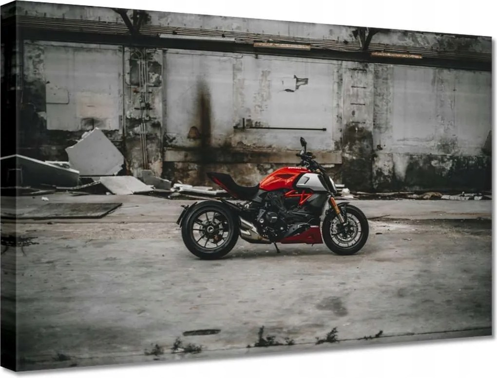 Vászonkép 30x20 Piros Ducati Motorkerékpár