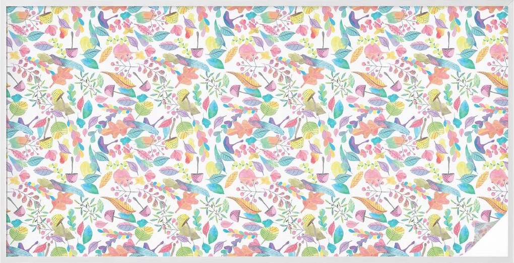 Furnérfólia Adatvédelem Szélvédőkhöz és Ablakokhoz Színes kompozíció 200x100