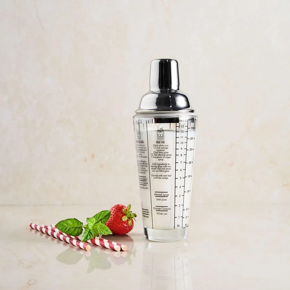 BARTENDER koktél-shaker receptekkel