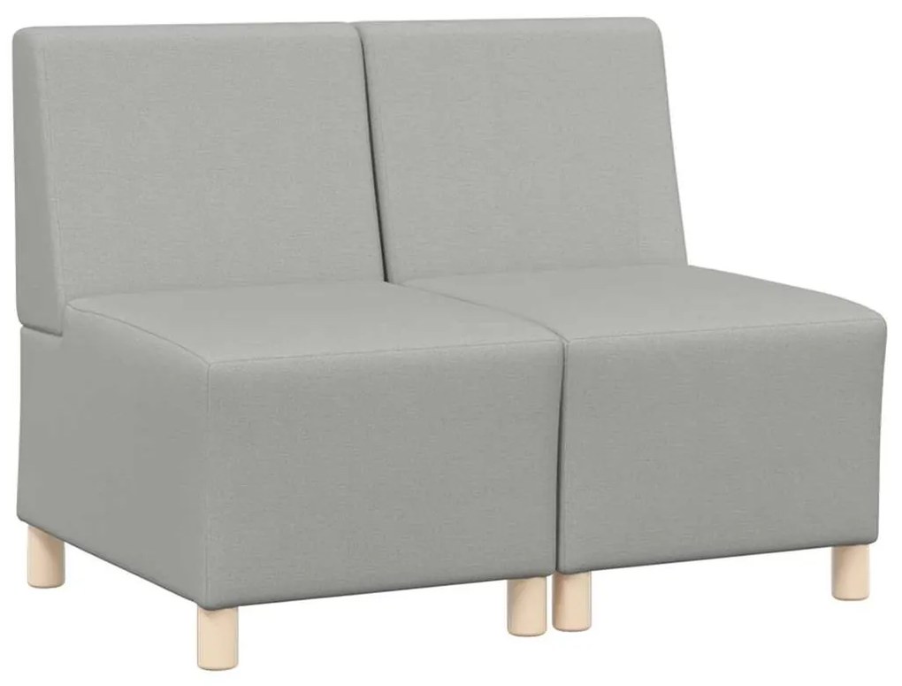 Karfa Nélküli Modularis Kanapé Egység 2 pcs Felhős szürke