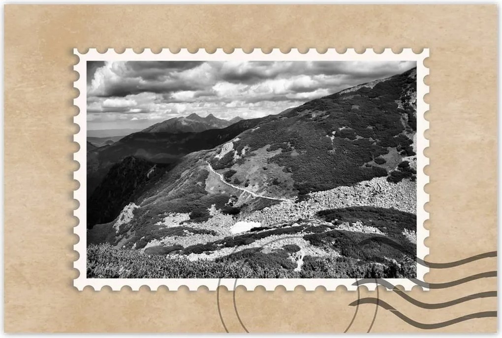 Poszterek 60x40 Tátra Lengyel hegyek Kilátás