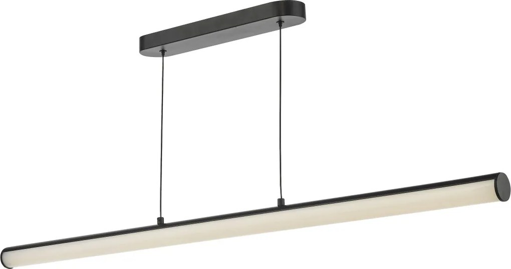 Dar Lighting modern függeszték tube fekete opál dartub6222