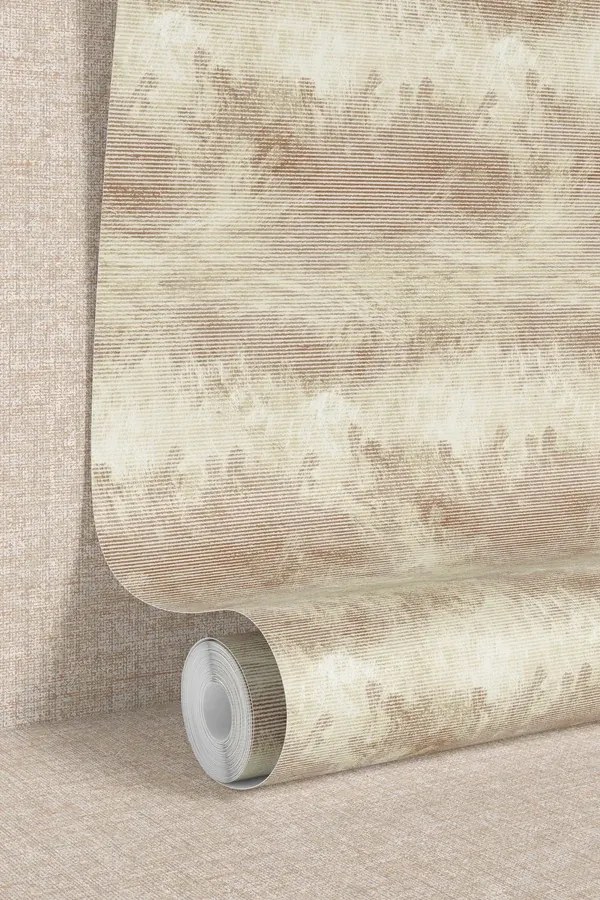 Esselle Home Elemental Madden bézs-krém akvarell vlies tapéta – 100629EH