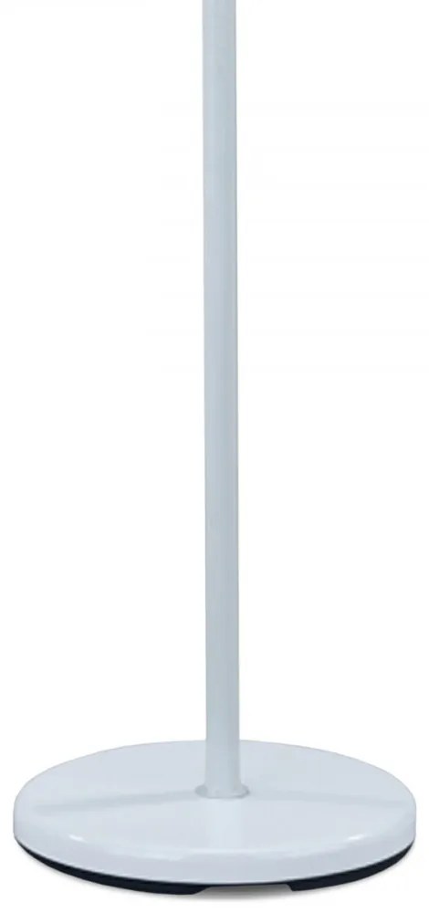 Fém Állófogas Fehér Színben. Magassága: 170 cm 83766-02A