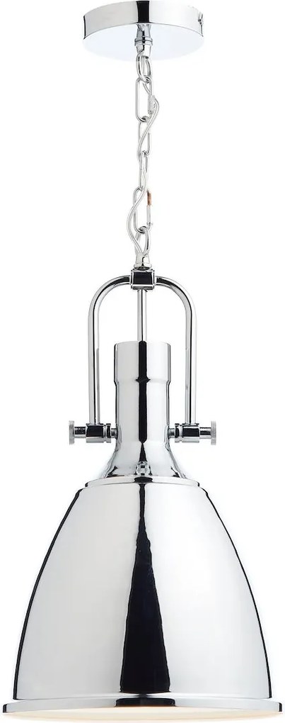 Dar lighting glamour klasszikus függeszték nolan csiszolt króm darnol0150