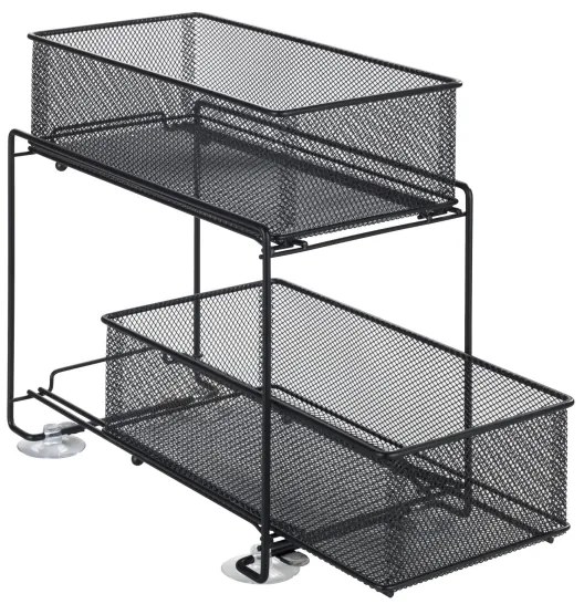 WENKO 69768800 - GIOMA konnektortartó 35x33,5 cm fekete