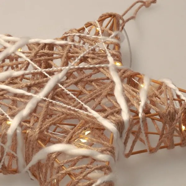 Brilagi - LED karácsonyi dekoráció LED/2xAA 30x28 cm csillag