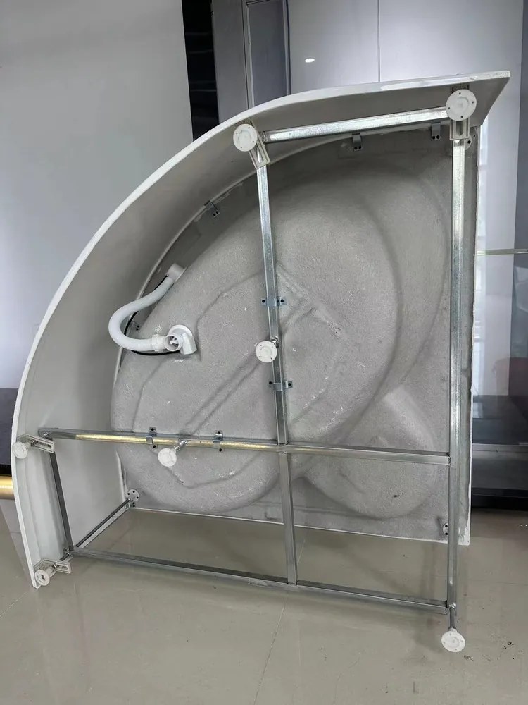 Szimmetrikus || kád váz 140x140 cm