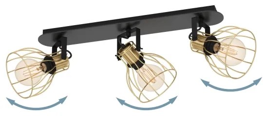 Eglo 900384 -Spotlámpa SAMBATELLO 3xE27/40W/230V