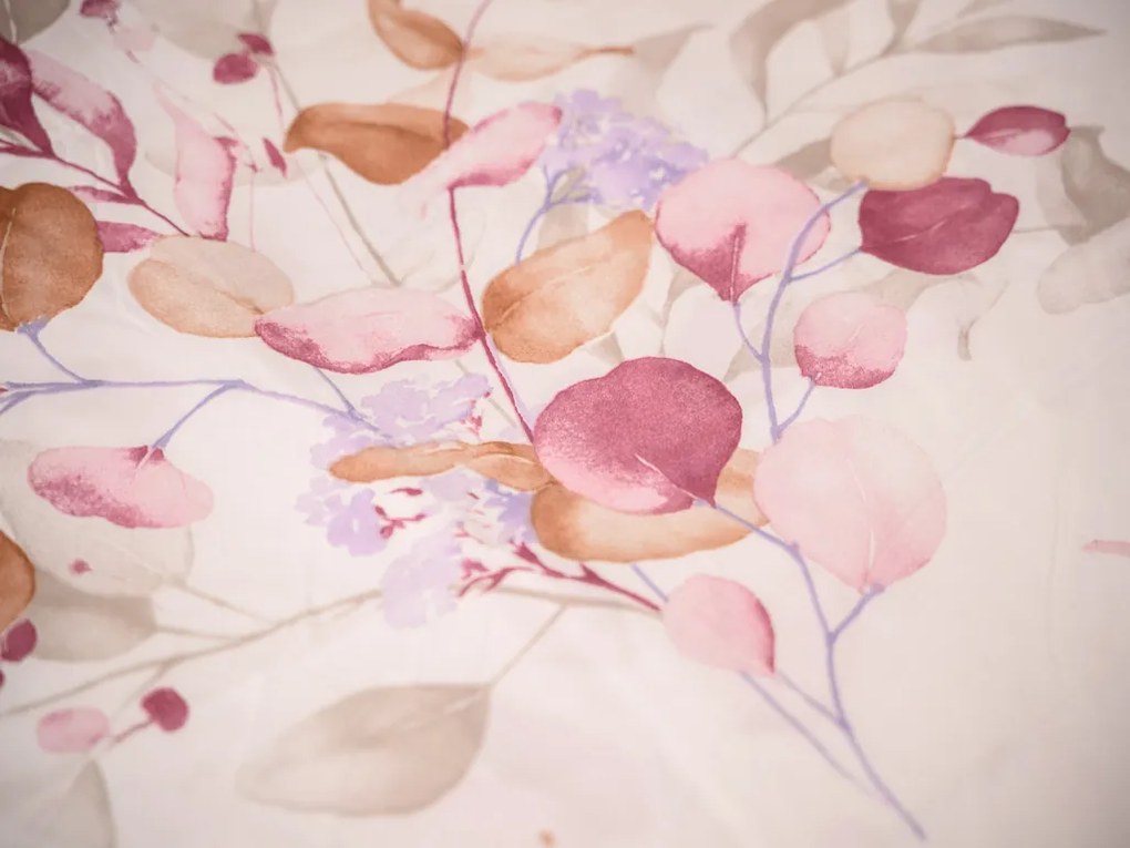 Mikroszálas ágyneműhuzat FLORANY fehér Ágyneműhuzat mérete: 70 x 90 cm | 140 x 220 cm