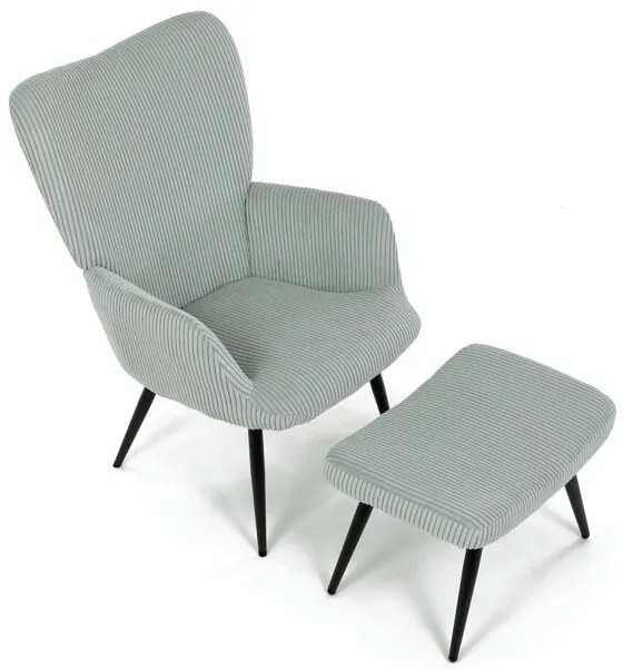 Kék Kordbársony Relax Fotel. AK-L7285 BLUE6