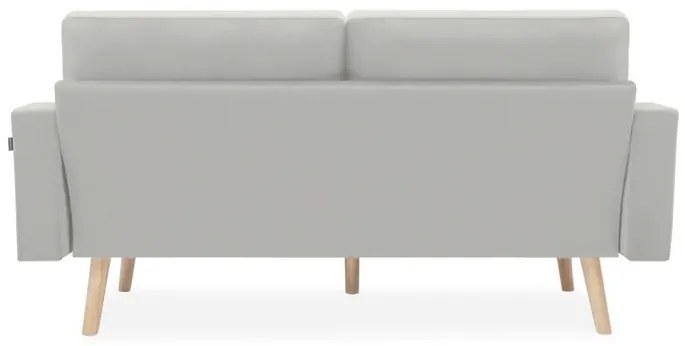 Világosszürke 3 üléses kanapé MANDI