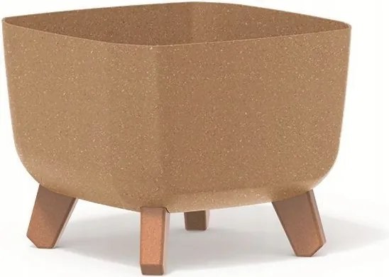 Gracie Squat Eco virágcserép, natúr, 260176-1879