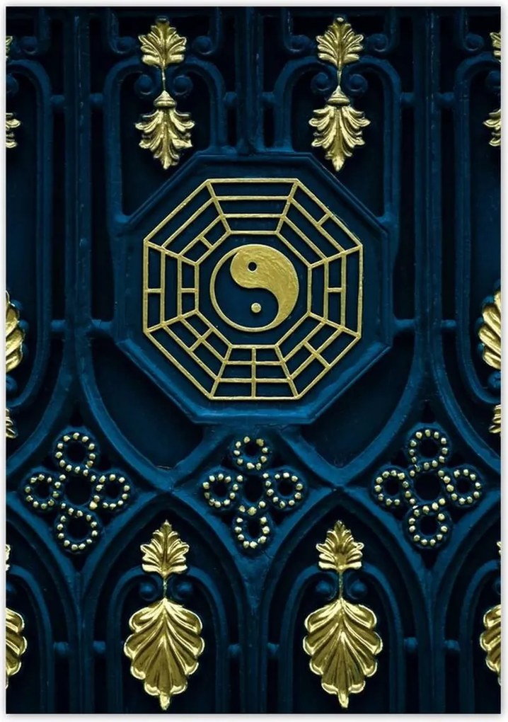 Poszterek 70x100 Absztrakt Arany harmónia