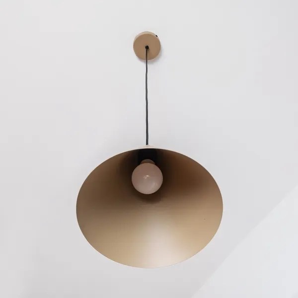 ETNA II kábeles függeszték 1xE27/15W/230V, átm. 25 cm, bézs