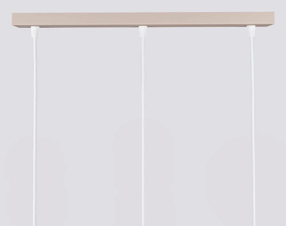 Szürkésbarna fém függőlámpa Gleam – Sollux