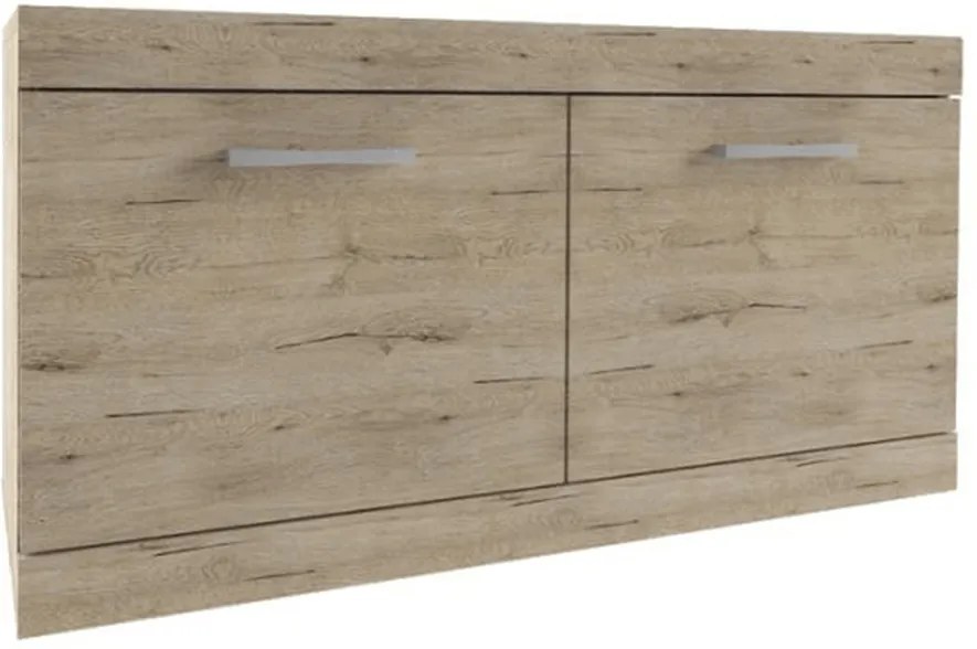 Komód 2D/90, tölgy san remo, ORESTES