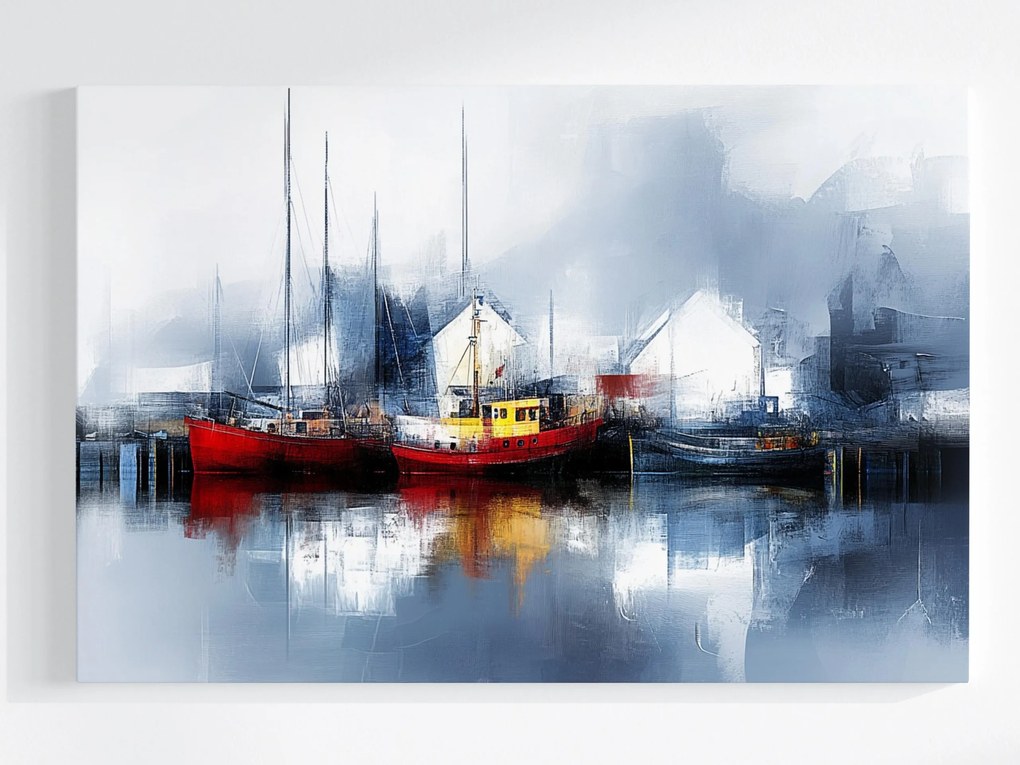 Vászonkép Canvas Víz Tenger Óceán Kikötő Hajók 60x40