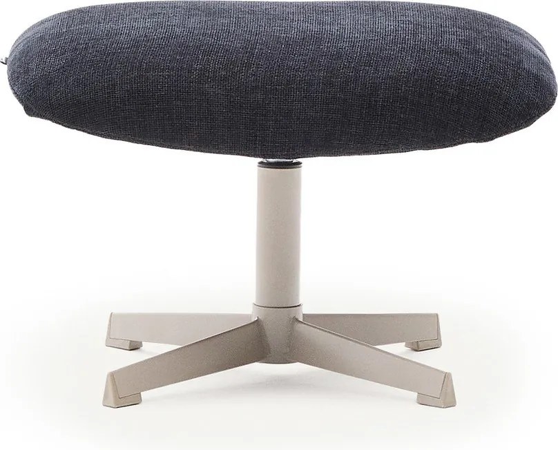 Sötétkék zsenília lábtartó Teryl – Kave Home