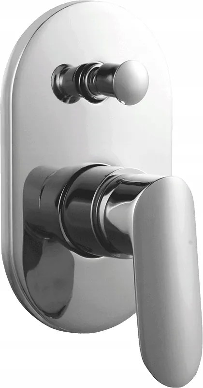 Falsík Alatti Zuhany Csaptelep Króm Kapcsoló