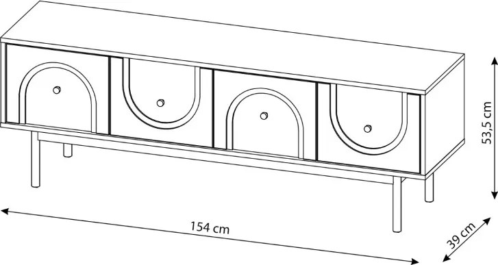 MAZOMA RTV 4D CZARNY/N.CZARNE/U.ZŁOTE