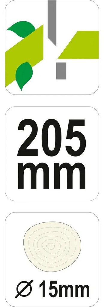 Yato YT-8800 kertészolló, 20,5 cm