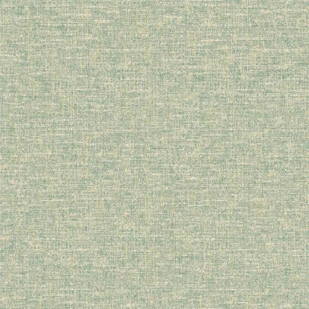 Esselle Home A La Mode Artisan Weave zöld egyszínű szövet hatású vlies tapéta – 100007EH