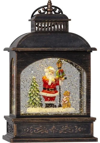 Eglo 411233 - LED Karácsonyi dekoráció VINTER 1xLED/0,064W/3xAA barna