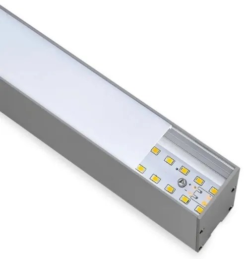 LED Csillár zsinóron SAMSUNG CHIP LED/40W/230V 4000K ezüst