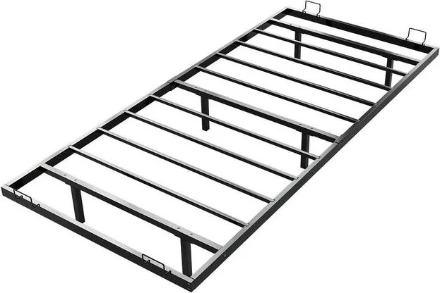 LED világítású egyszemélyes fém ágy 90x200 cm