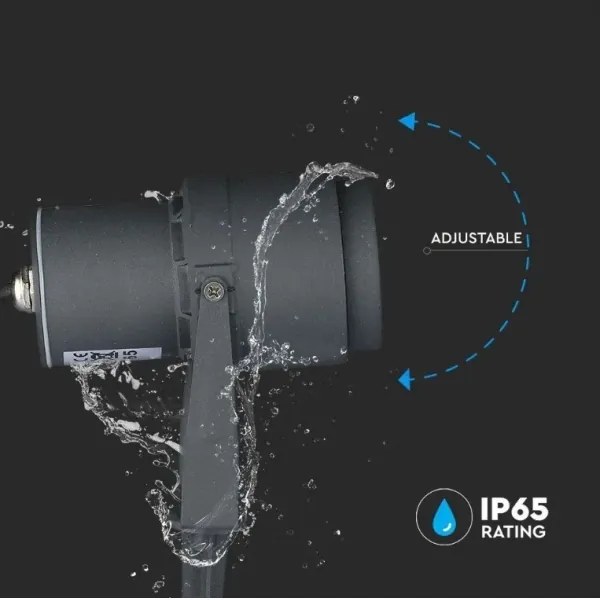 LED Kültéri lámpa LED/12W/230V 4000K antracit IP65