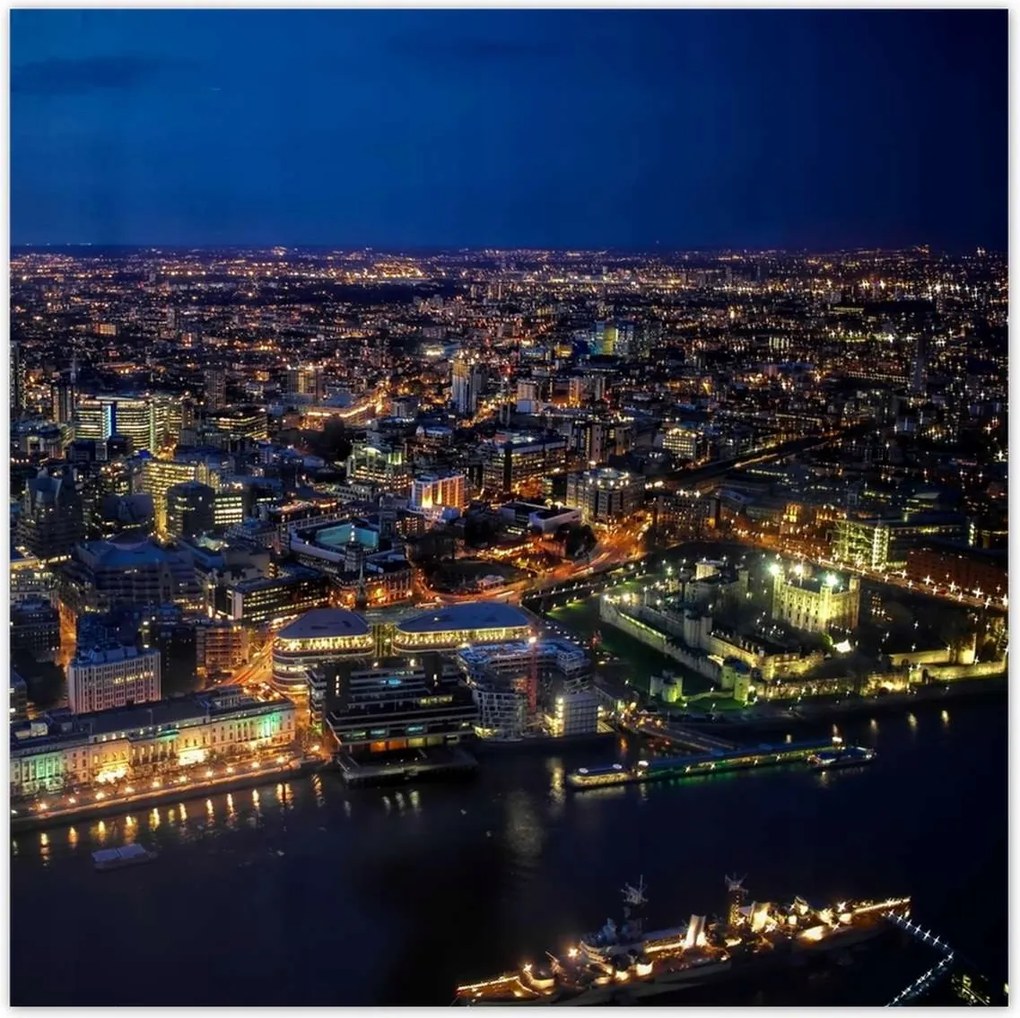 Poszterek 70x70 Éjszakai London
