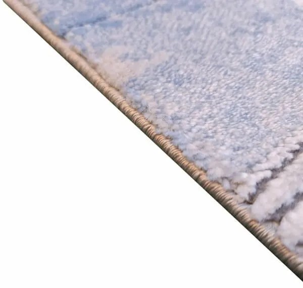 Barlád Modern Szőnyeg Kék Bézs 250 x 350 cm