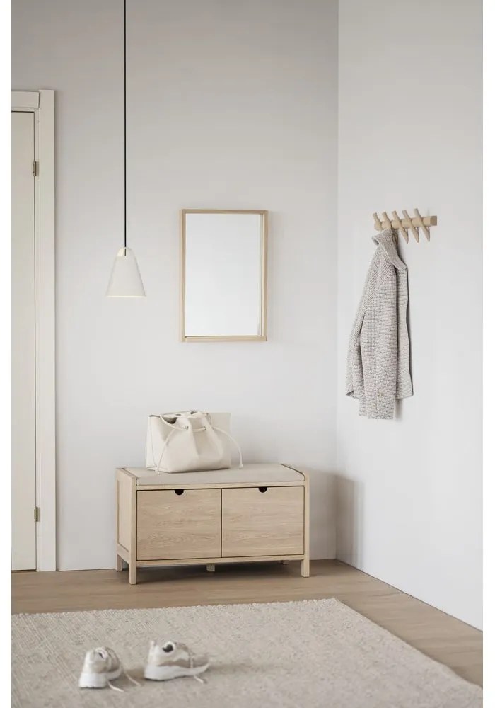 Natúr színű pad Hillmond – Rowico