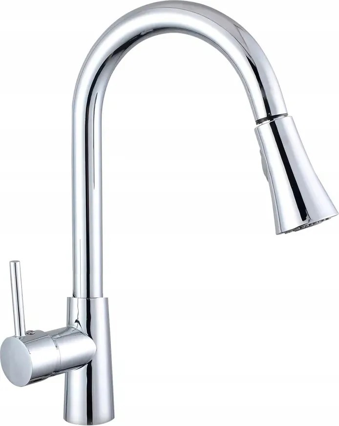 Mosogató Csaptelep Magas Kihúzható Kifolyócső