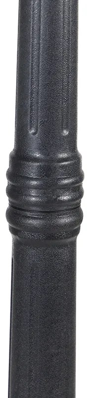 Klasszikus lámpa fekete 3 lámpás IP44 - Capital