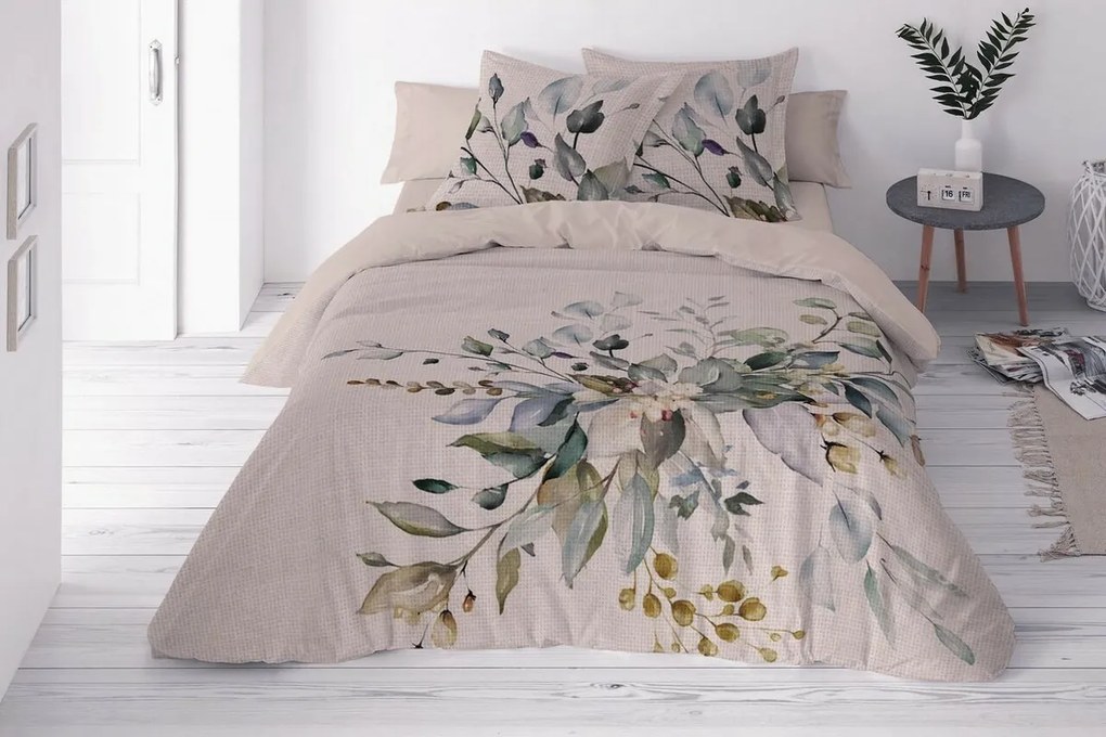 Ágynemű pamut és len keverékből Kytice , 160 x 200cm, 2 db 70 x 80 cm